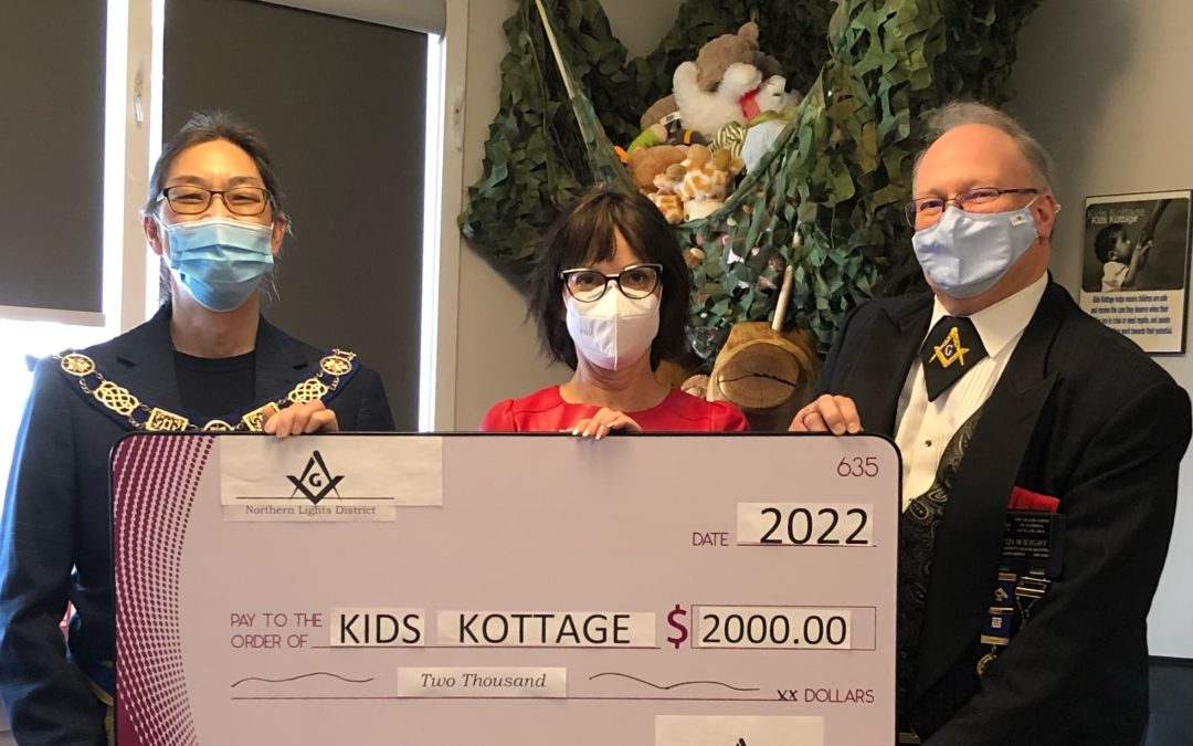 MFA presents to Edmonton’s Kids Kottage Foundation
